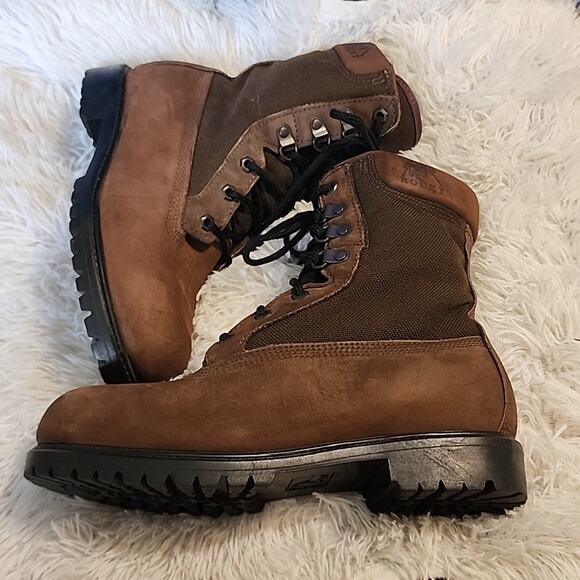 ROCKY OIL RESISTANT MADE IN GOOD OLDâUSAâLEATHERâ CANVASâWOMANS 8 - Picture 13 of 16